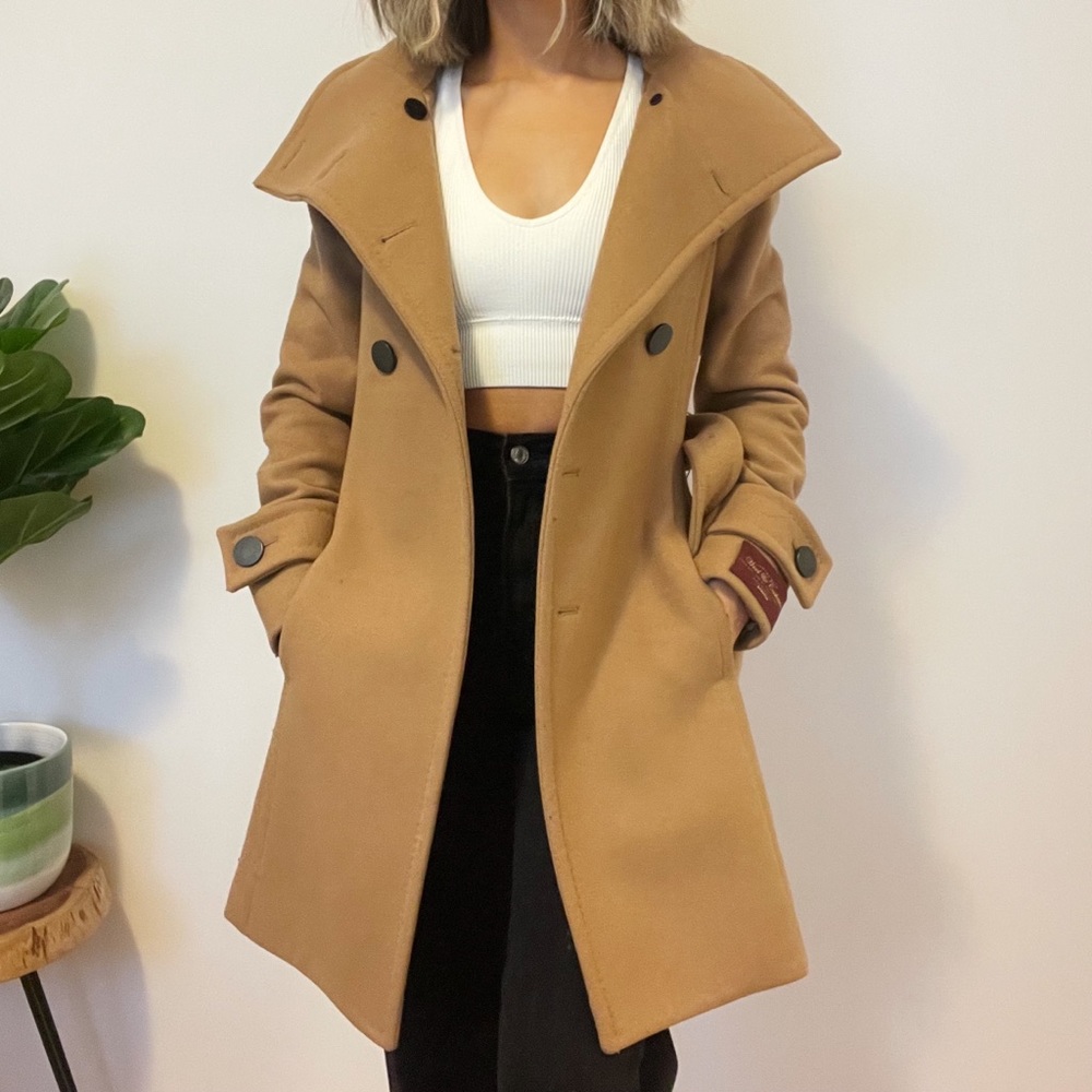 Babaton Wool + Cashmere coat from Aritzia💛